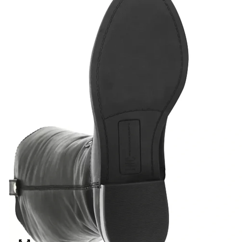 INC International Concepts Glossy Black Over the Knee Boots - Picture 7 of 8